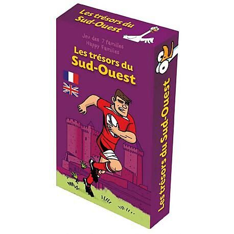 JEU DE 7 FAMILLES LES TRESORS DU SUD OUEST