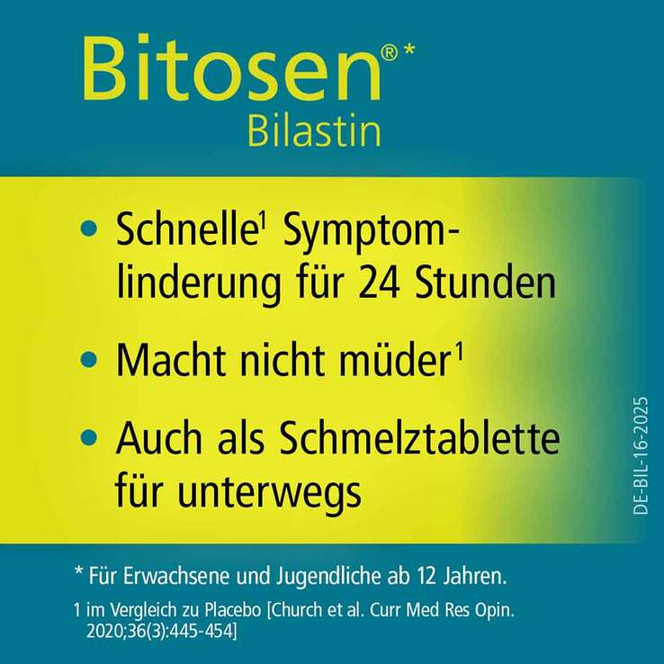 Bitosen 20 mg Schmelztabletten, 20 St