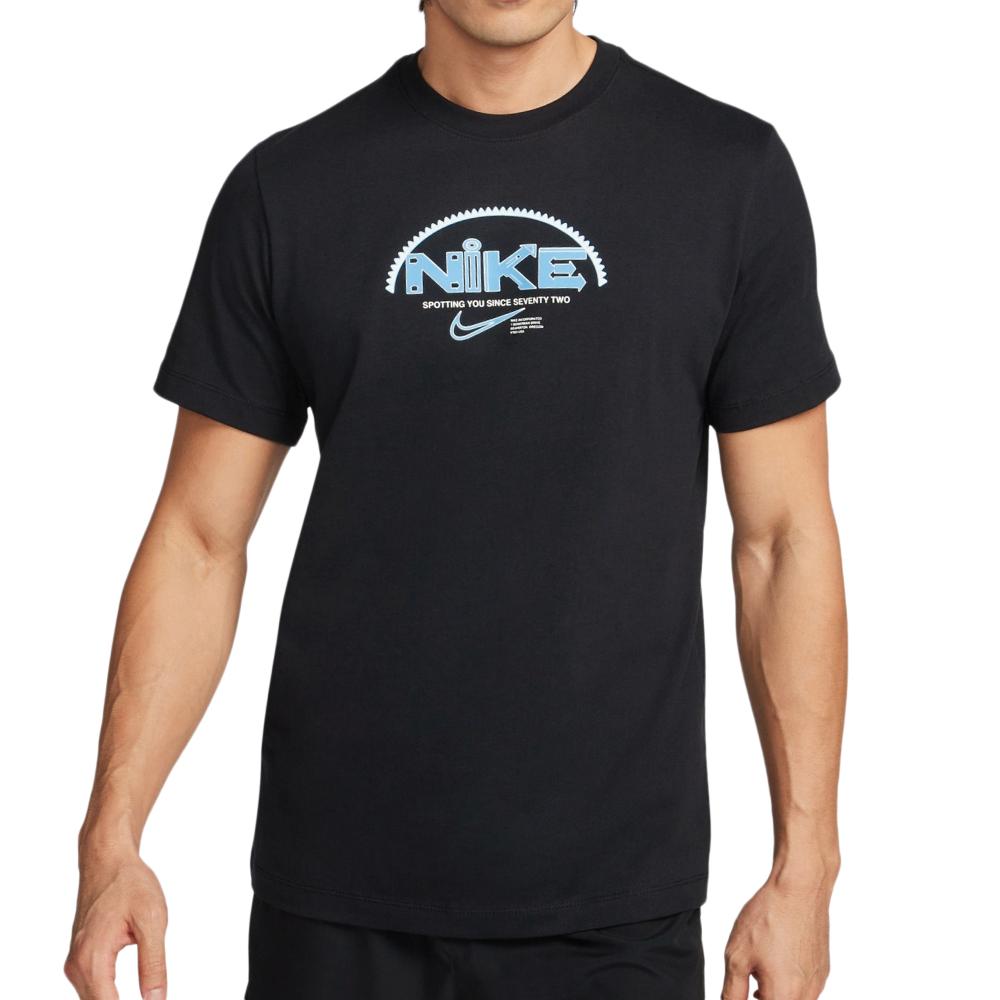 Nike T-shirt Noir Homme Nike Type Sp24