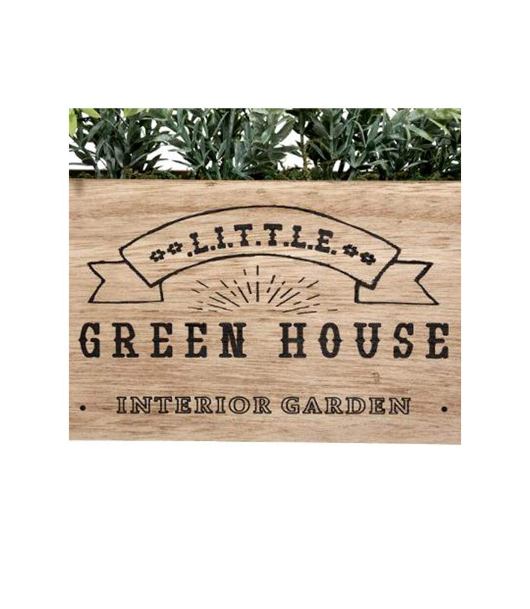 Jardinière en Bois Green House 35cm Naturel