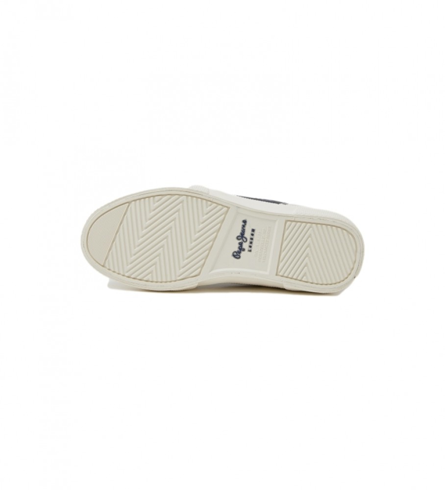 Tênis Pepe Jeans Kenton Master de couro branco