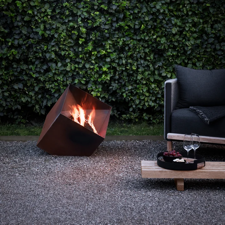 Eva Solo - FireCube Feuerkorb, Cortenstahl