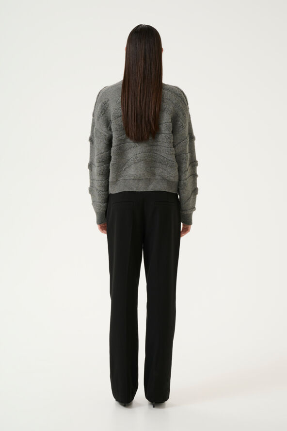 Karen by Simonsen KBRosanne Cardigan Dark gray melange