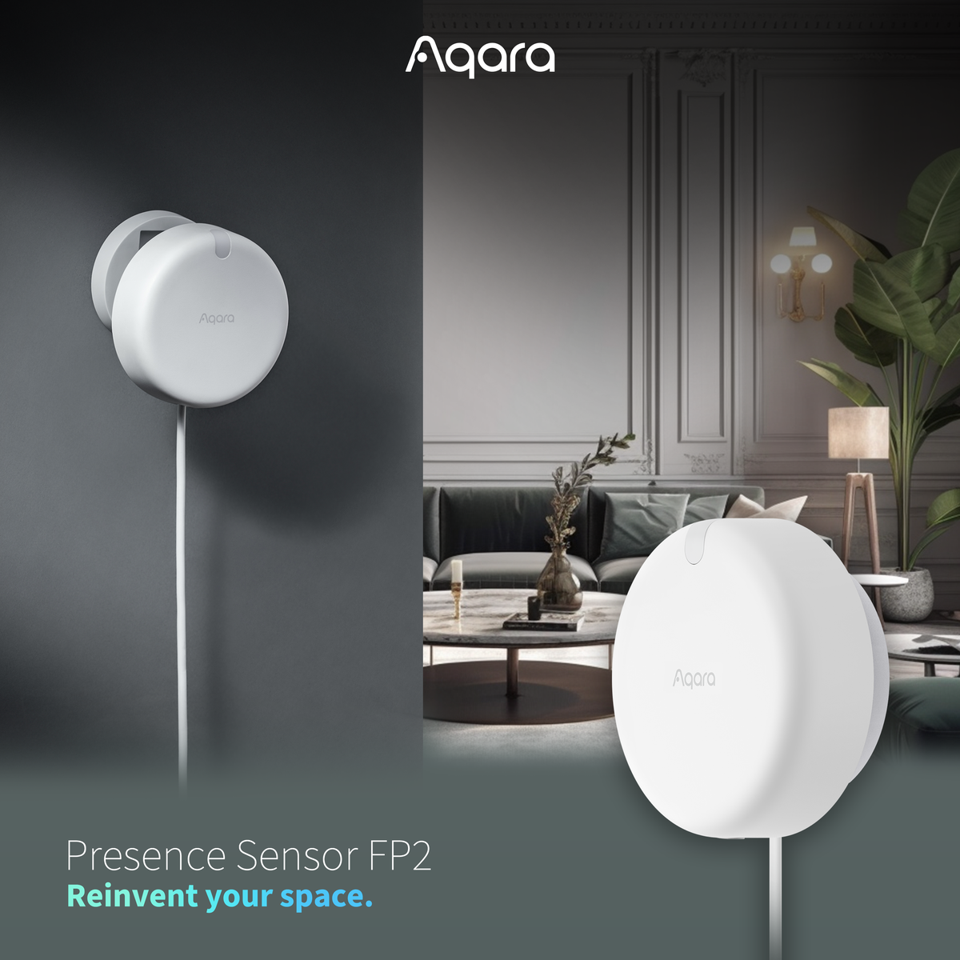 Aqara Presence Sensor FP2 - Overvåg dit hjem og dine kære