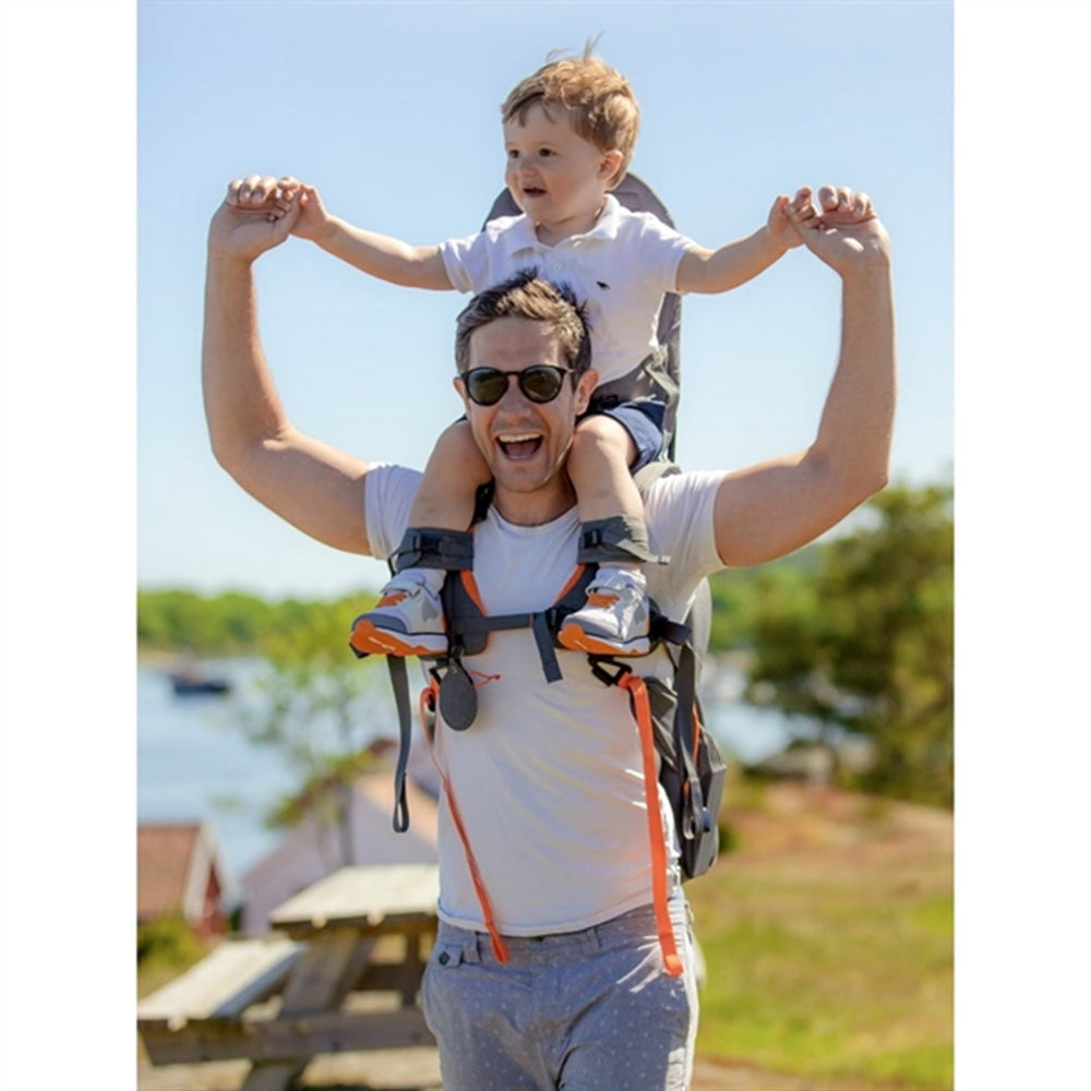 Rygsæk Grey Melange - MiniMeis → Luksusbaby.dk