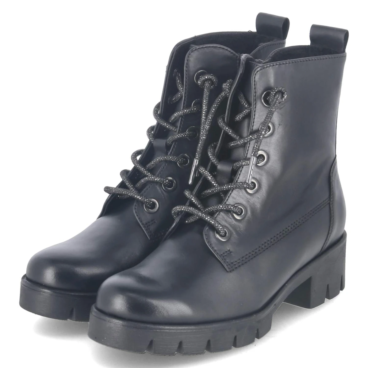 GaborSchnürstiefeletten - schwarz(Se.Strass)