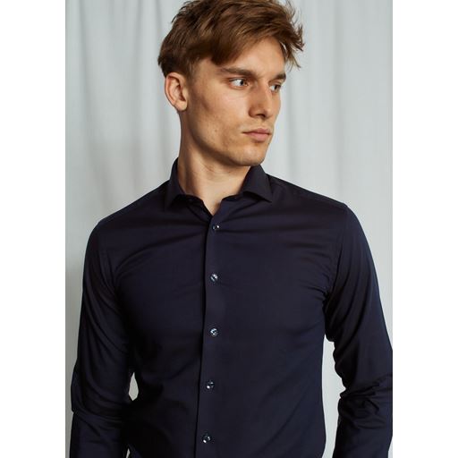 Bruun & Stengade Carmelo Skjorte, Navy, 43