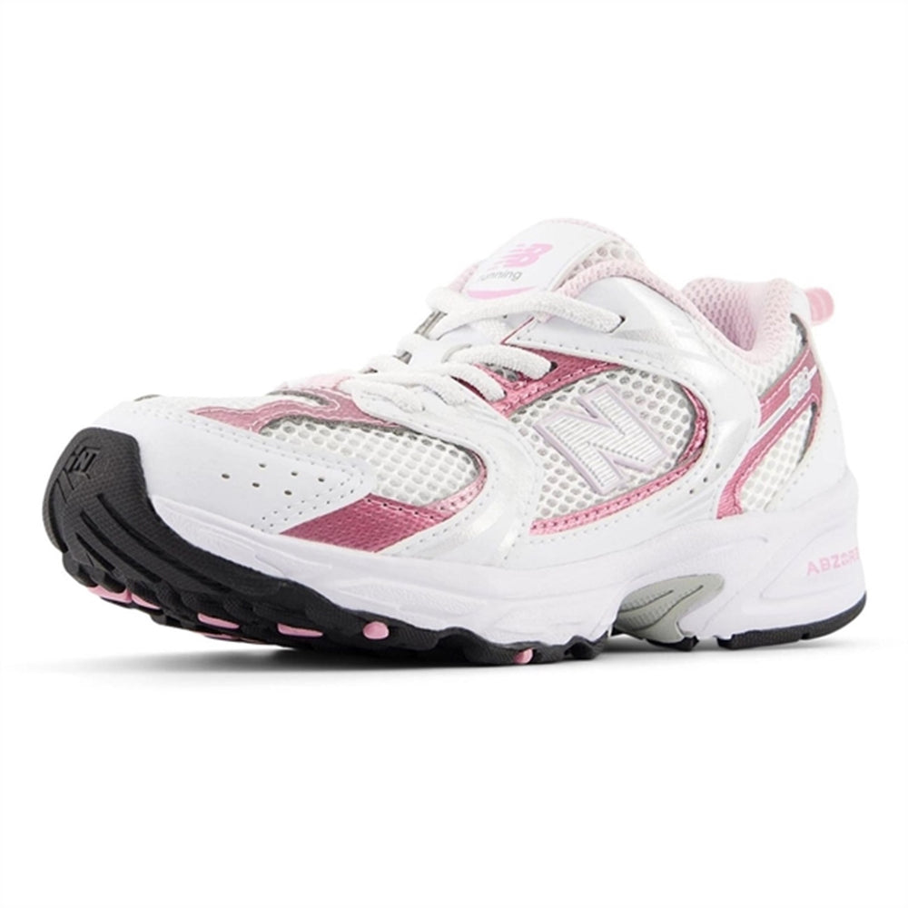 Køb New Balance 530 Kids Bungee Lace Sneakers White
