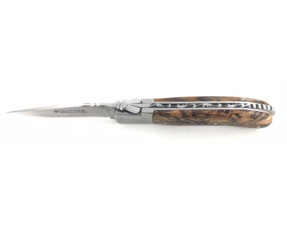 Laguiole Gentleman Bocote Couteau de Poche - Laguiole par Fontenille Pataud