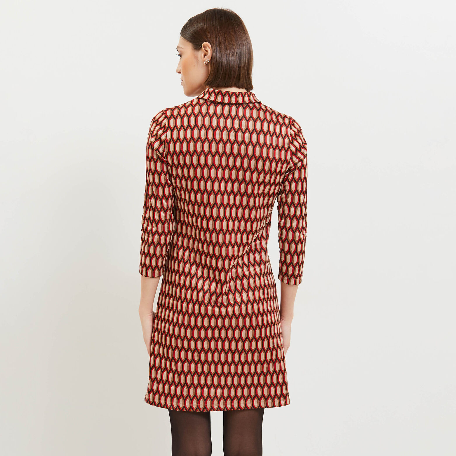 Robe en jacquard femme