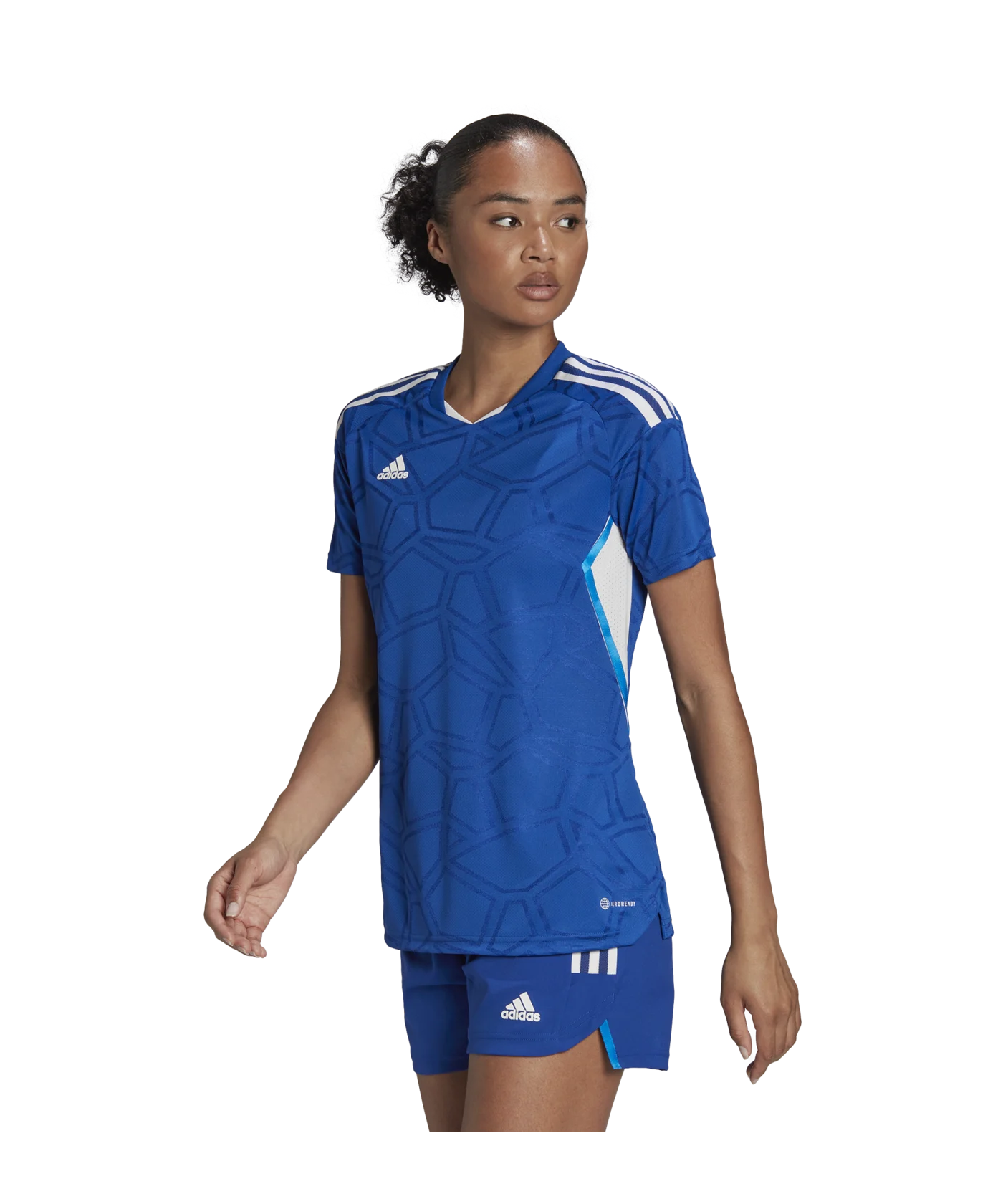adidas Condivo 22 MD Trikot Damen Blau Weiss