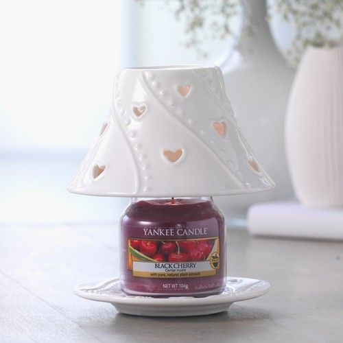 Yankee Candle Duftkerze Schwarze Kirsche Klein Kerze im Glas