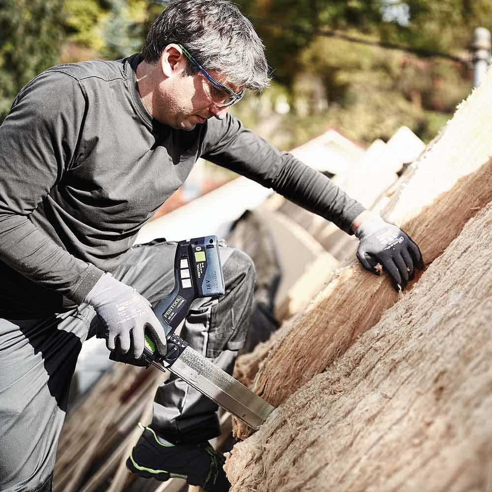 FESTOOL 18V 240mm ISC 240 1 x 5.2Ah Serra de Isolamento em Systainer Conjunto 577128