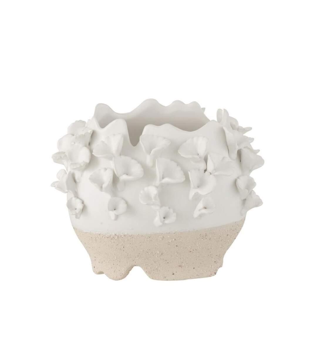 Paris Prix - Cache-pot En Poterie anémone 25cm Naturel