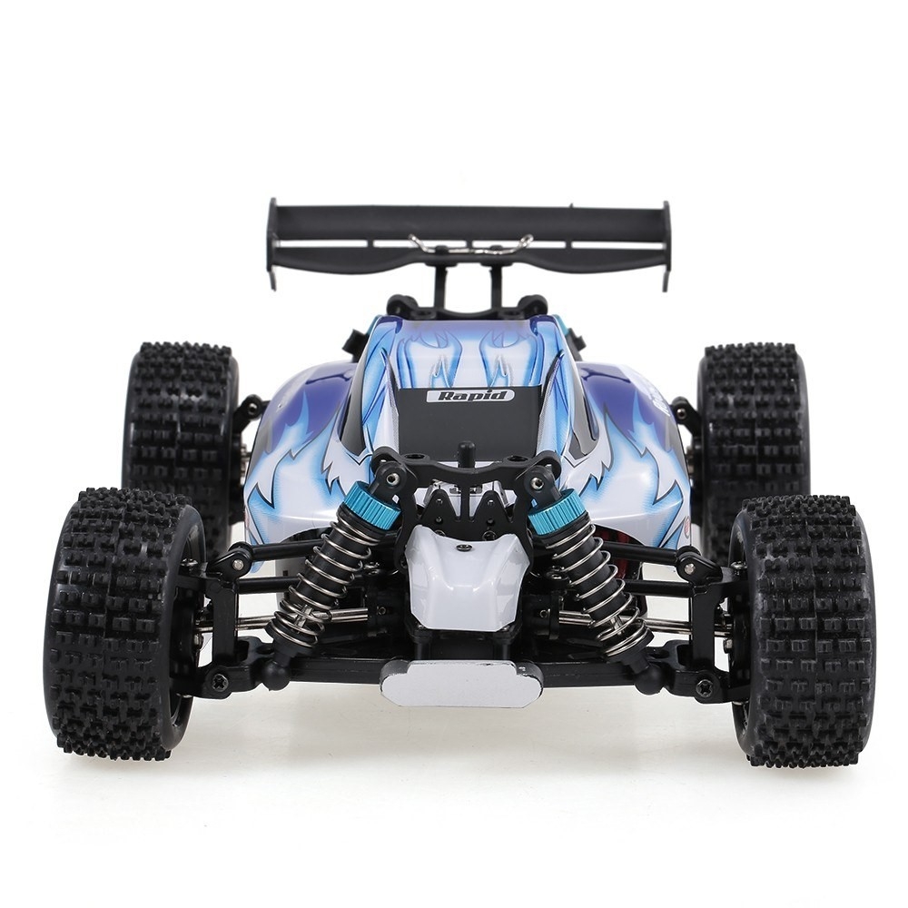 (25cm) Ferngesteuertes 2.4GHz RC High Speed Auto Monstertruck Off-Road Power Buggy (1:18 Skala) - Blau