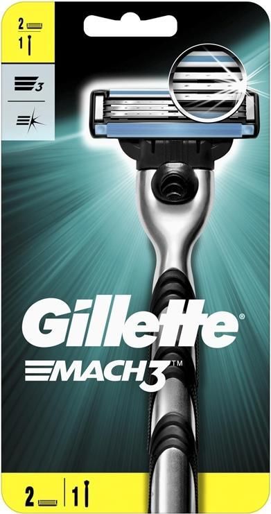 Gillette - Mach3 - Scheerapparaat - 2 Stuks - Handmatig