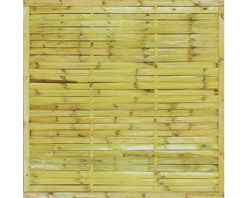 Hoofdelement, Massief lattenhekwerk 180 x 180 cm, drukgeïmpregneerd