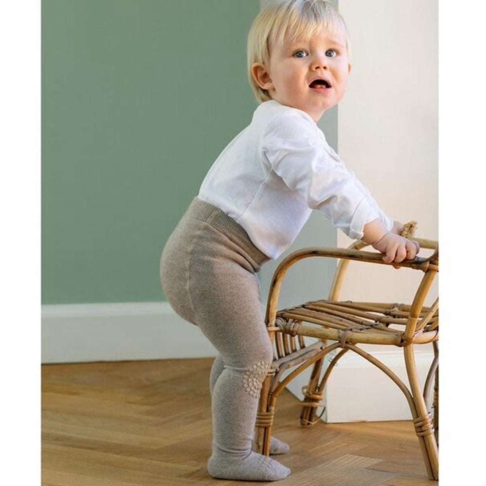 Køb Gobabygo Sand Crawling Strømpebukser Organic Bomuld