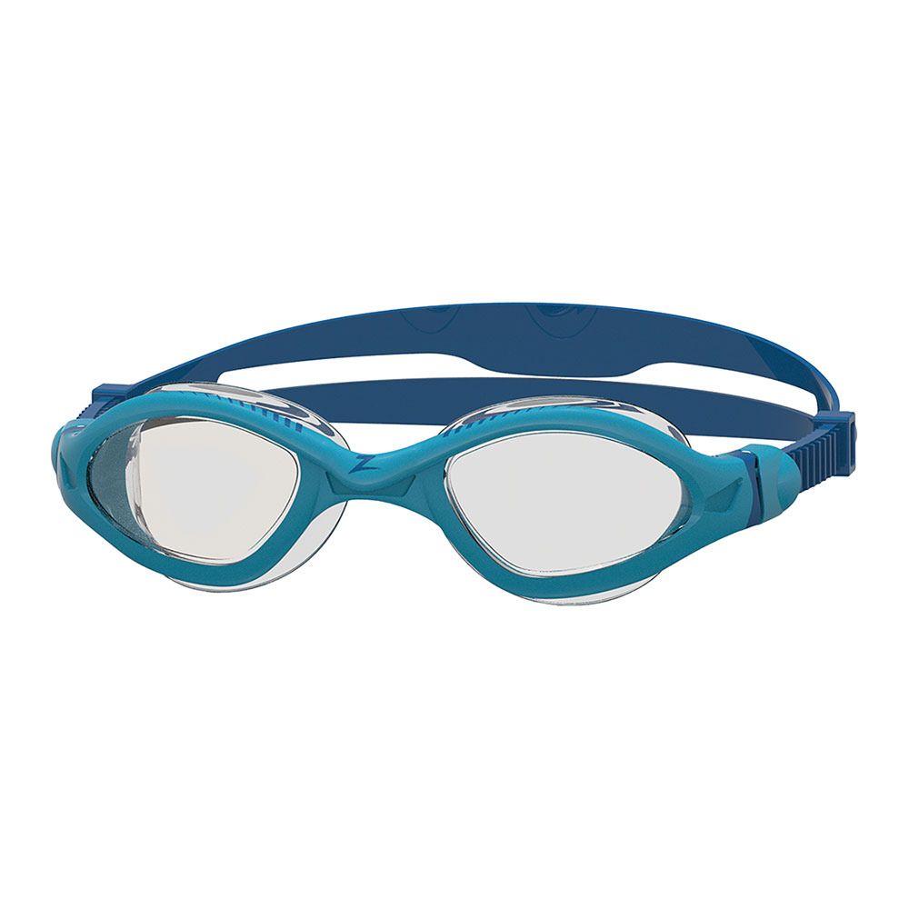 Zoggs TIGER LSR+ LIQUID SKIN RACE - Lunettes de natation blue blue reef/clear