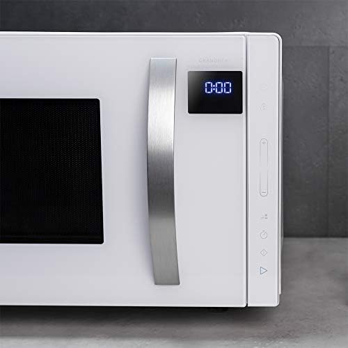 Cecotec Micro ondes numériques sans plaque GrandHeat 2010 Flatbed Steel. Puissance 700 W, Capacité 20 Litres, Grille 900 Watt, 9 Fonctions préréglées, Démarrage rapide, Nettoyage facile. : Cuisine et Maison