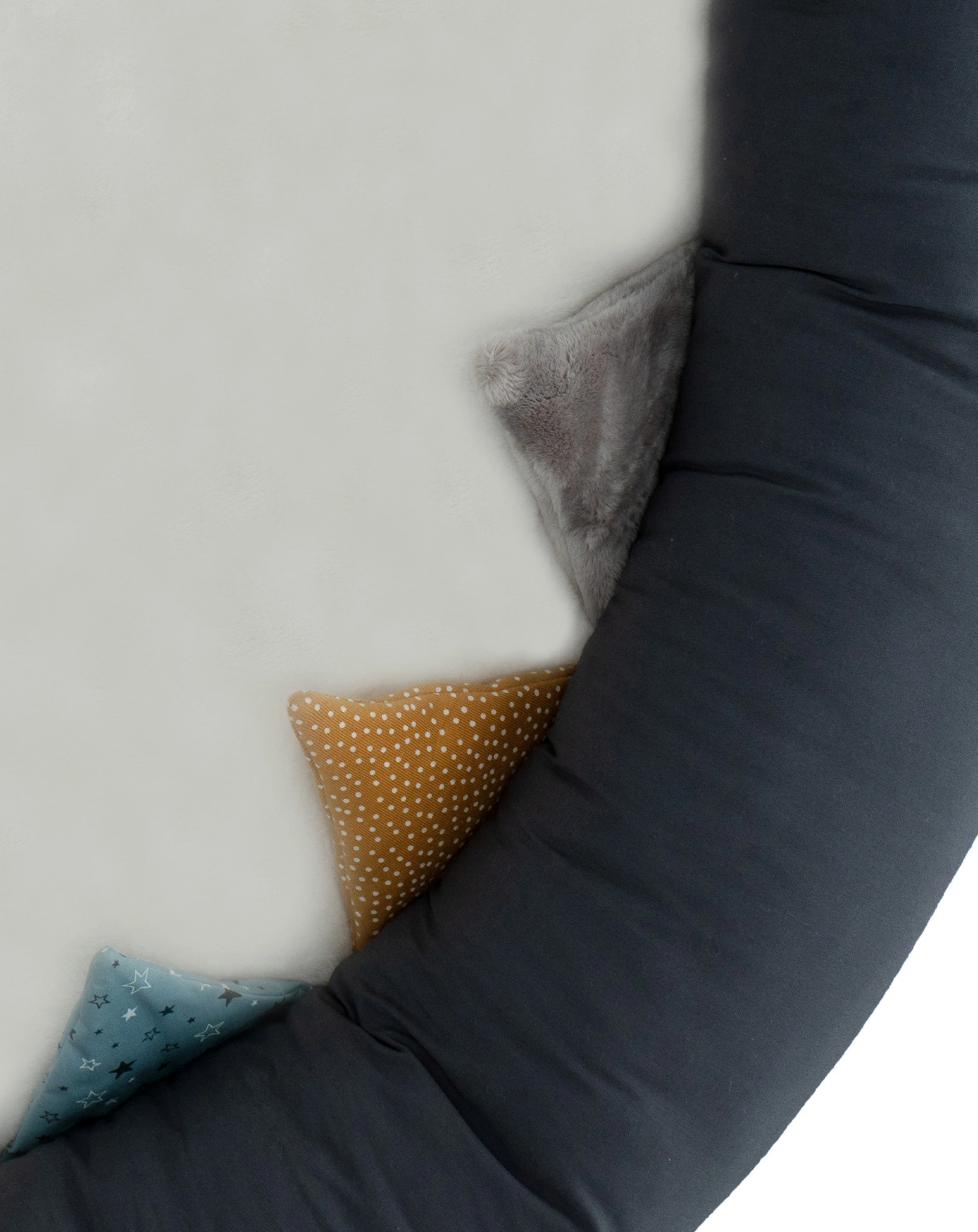 Krabbeldecke ELIA EISBÄR (100cm) in ecru