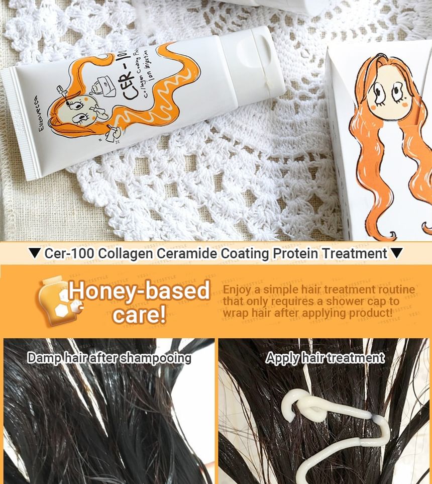 Elizavecca - Milky Piggy CER-100 Collageen Ceramide Coating Proteïne Behandeling
