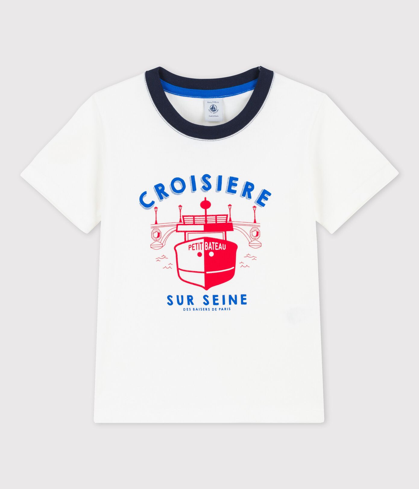 T-shirt manches courtes en coton enfant garçon
