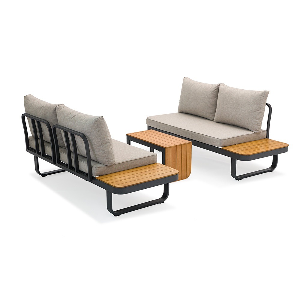 SenS-Line Samos multifunctionele loungeset - Taupe