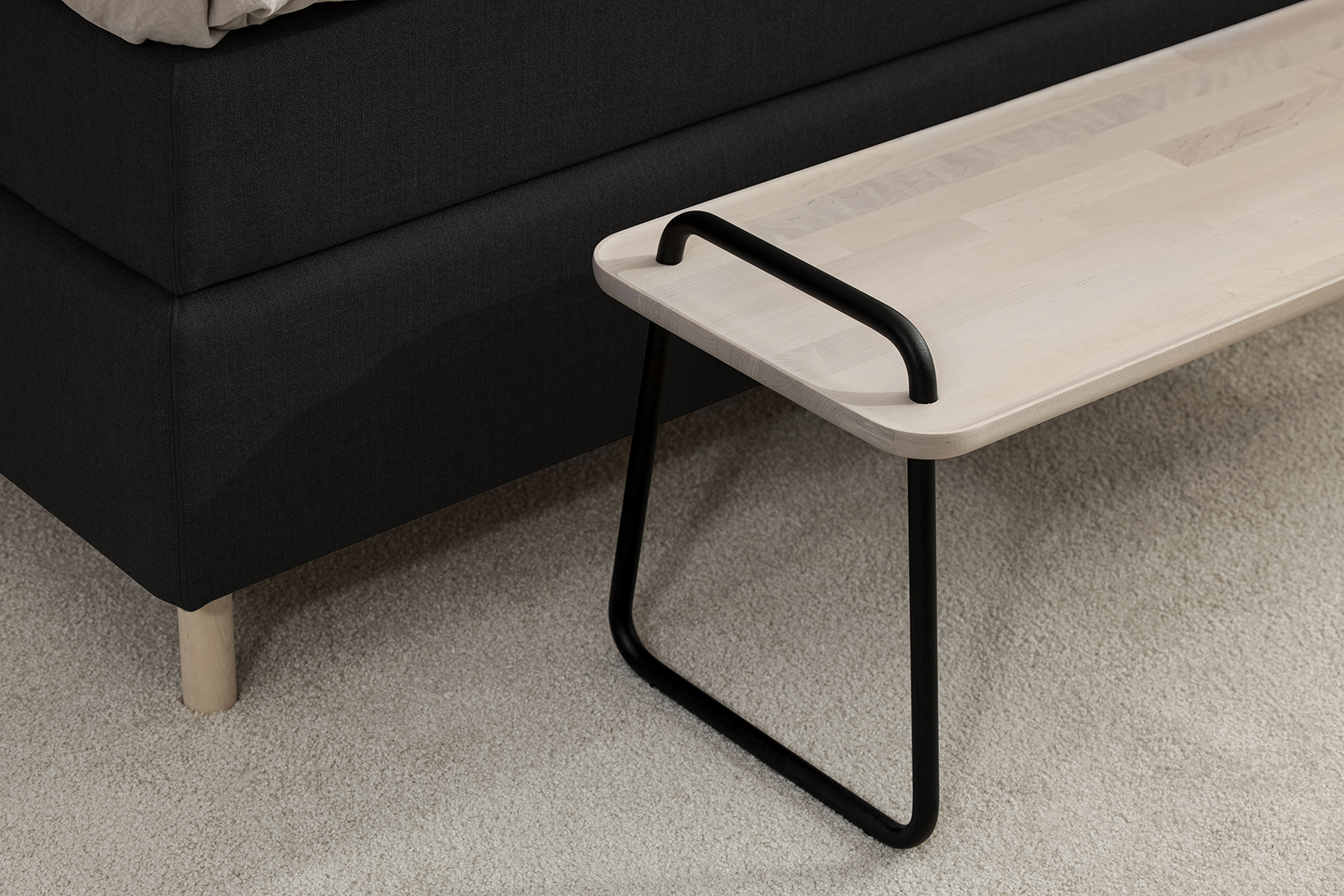 Sit On benk Bjørk