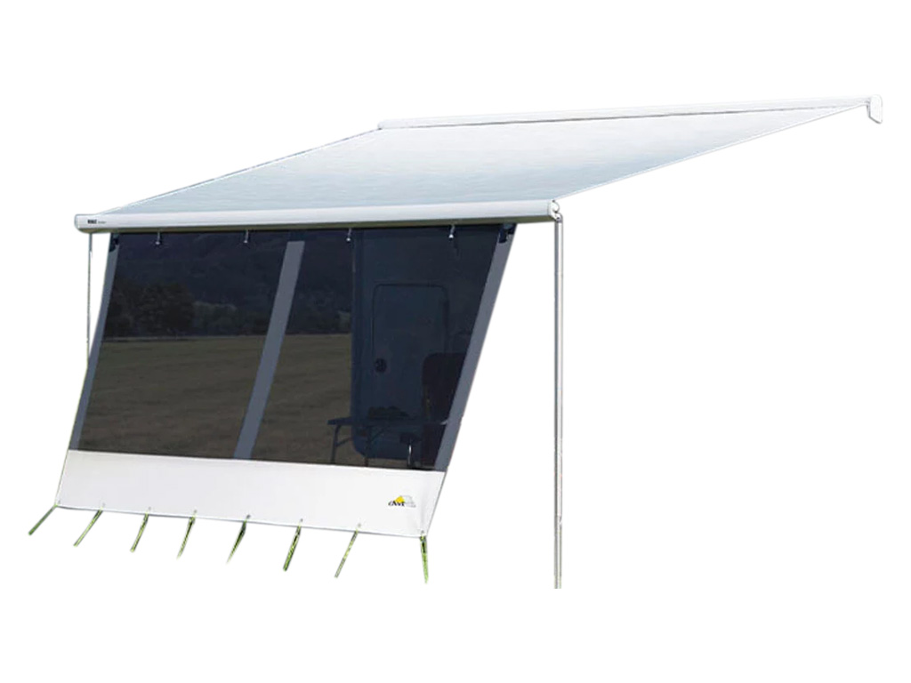 DWT Happy Sun voorwand 330cm zwarte luifel voorwand