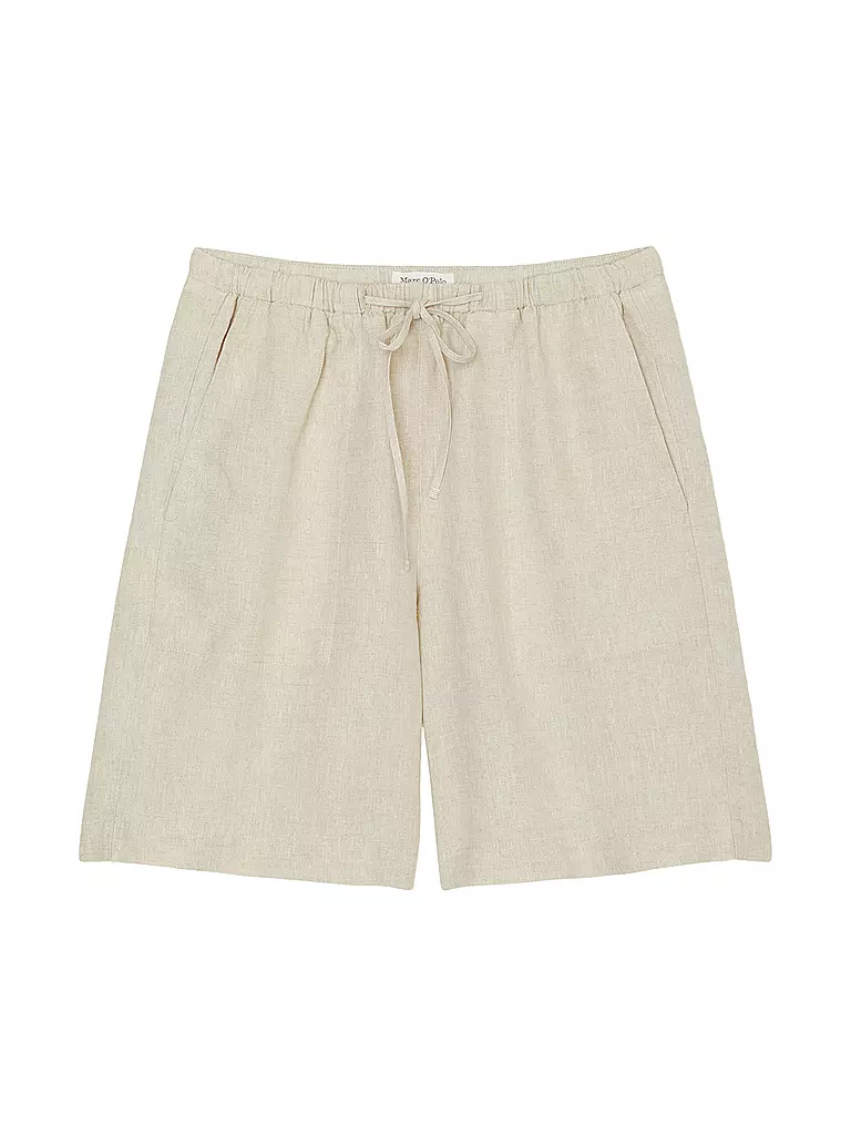 MARC O'POLO Leinenshorts  beige