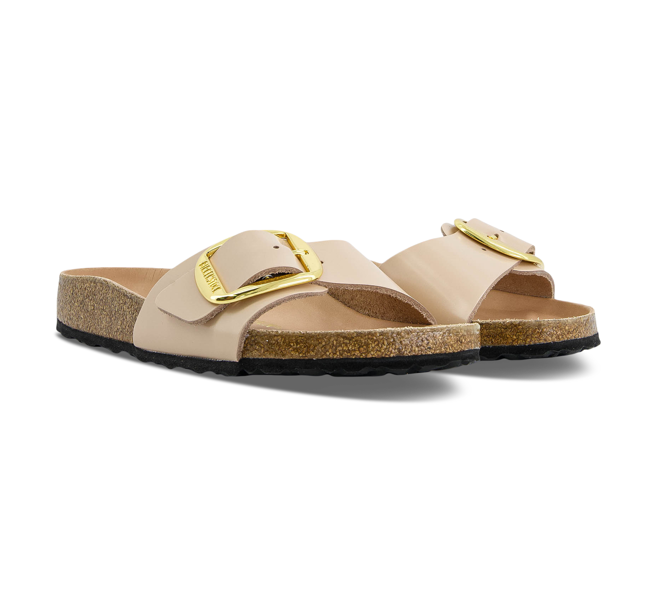 Birkenstock Madrid Big Buckle beige/taupe