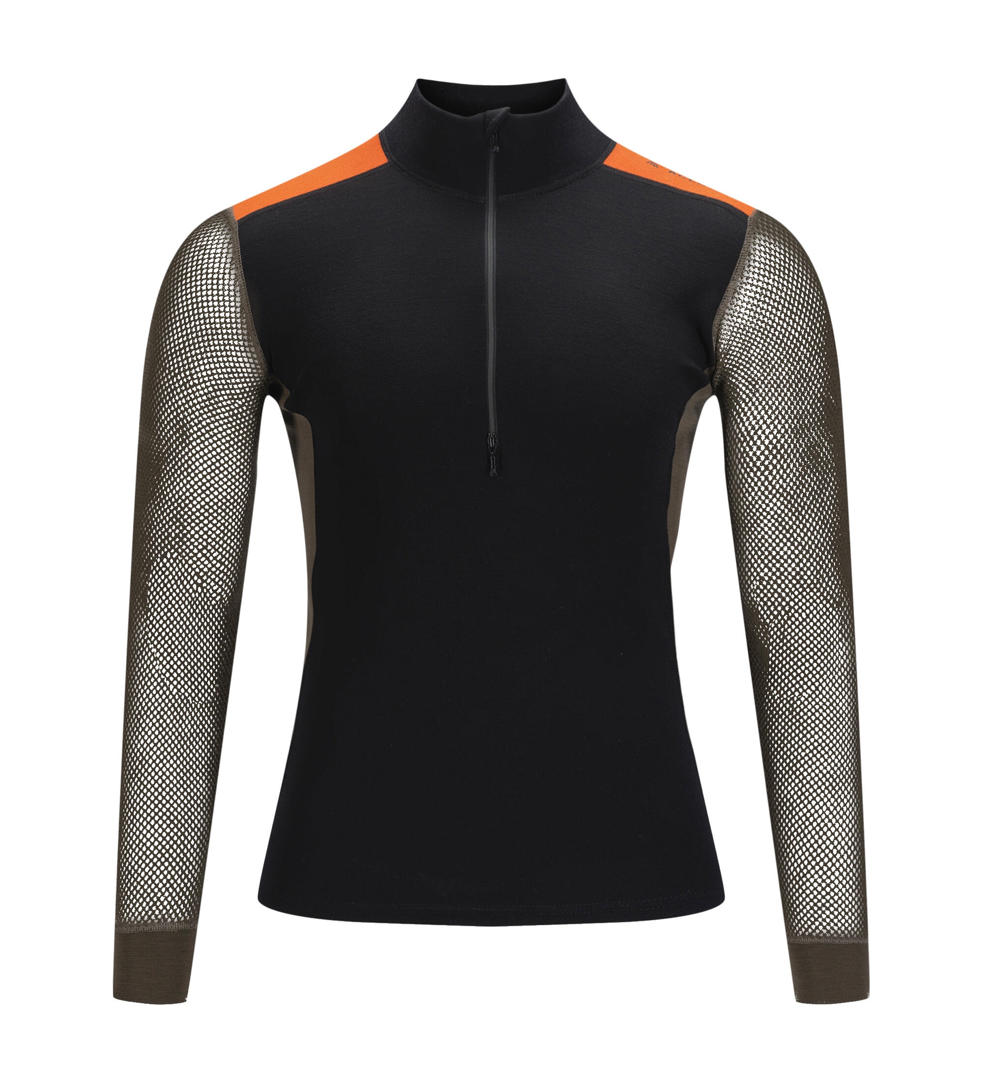 Aclima WoolNet Hybrid Mock Neck M's<br>Svært pustende og isolerende!