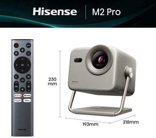 Hisense - M2-Pro - Beamer - Grijs - 4K - 1300 lm - 1 - 1.3:1
