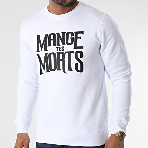 Sweat Crewneck MTM Blanc Noir