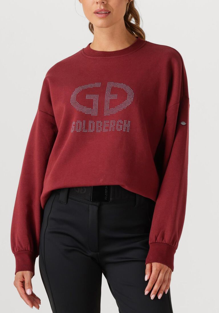 bordeaux goldbergh sweater alessandra crew neck sweater