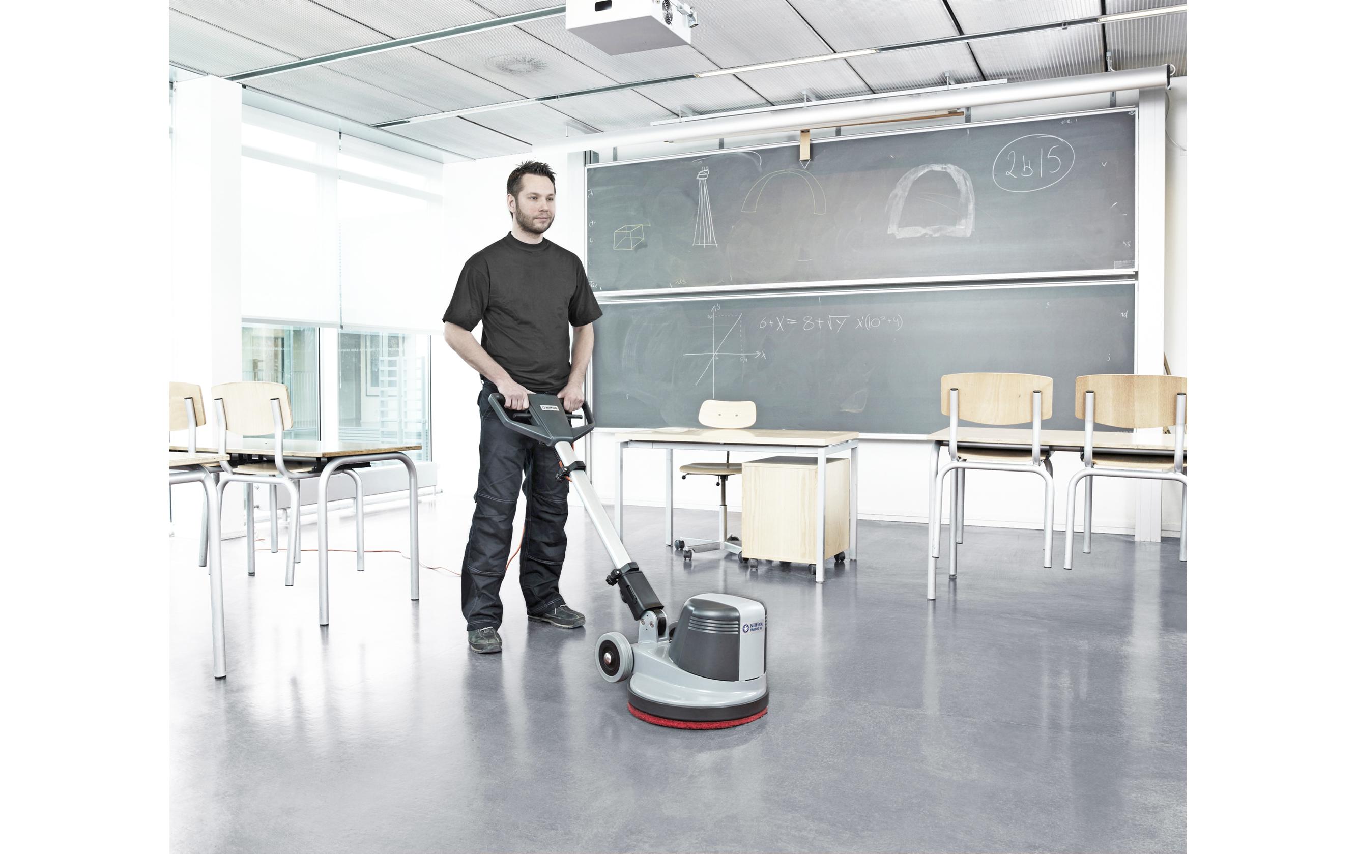 Einscheibenmaschine FM400L<br>Einscheibenmaschine für die Reinigung und Pflege von Hartböden