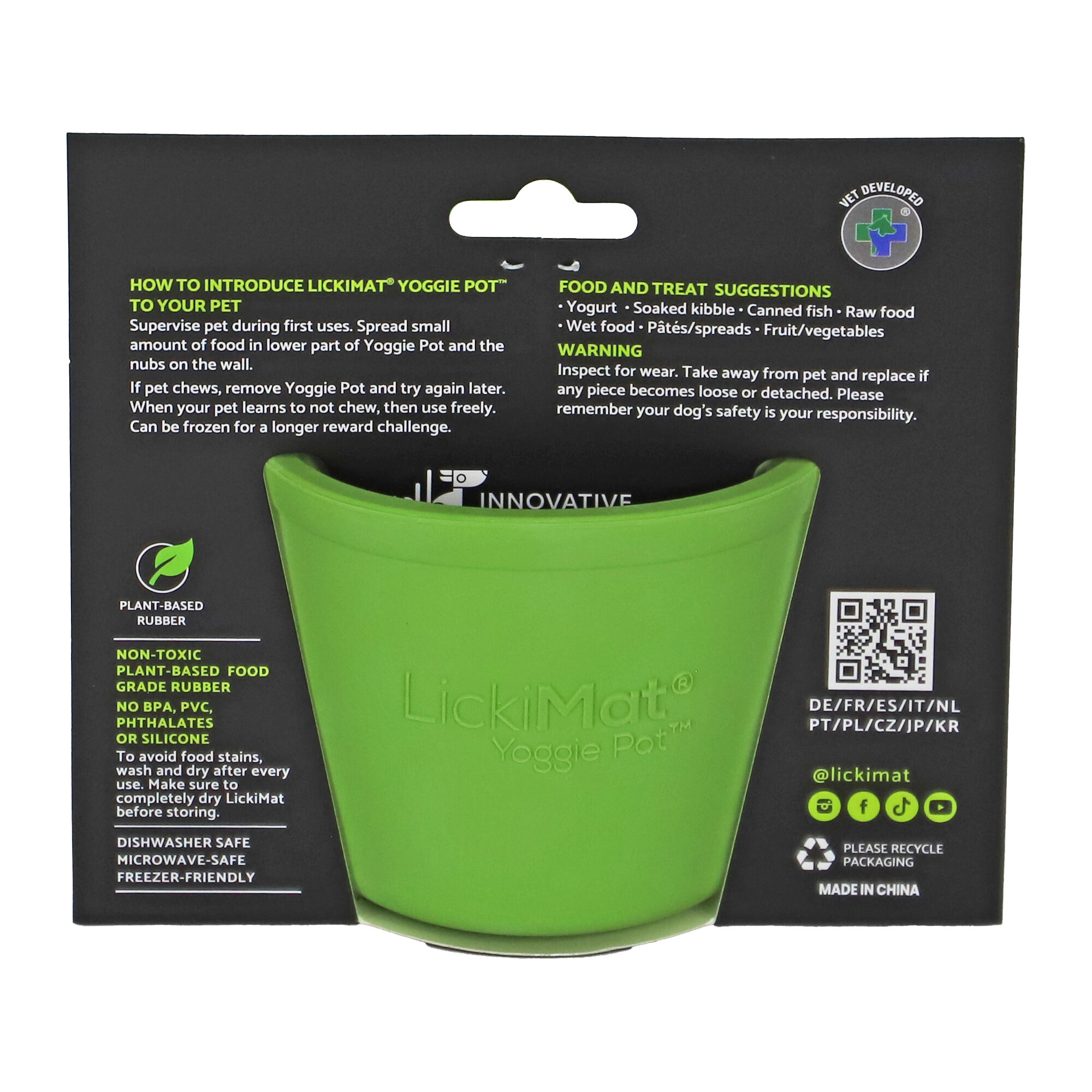 LickiMat Yoggie Pot