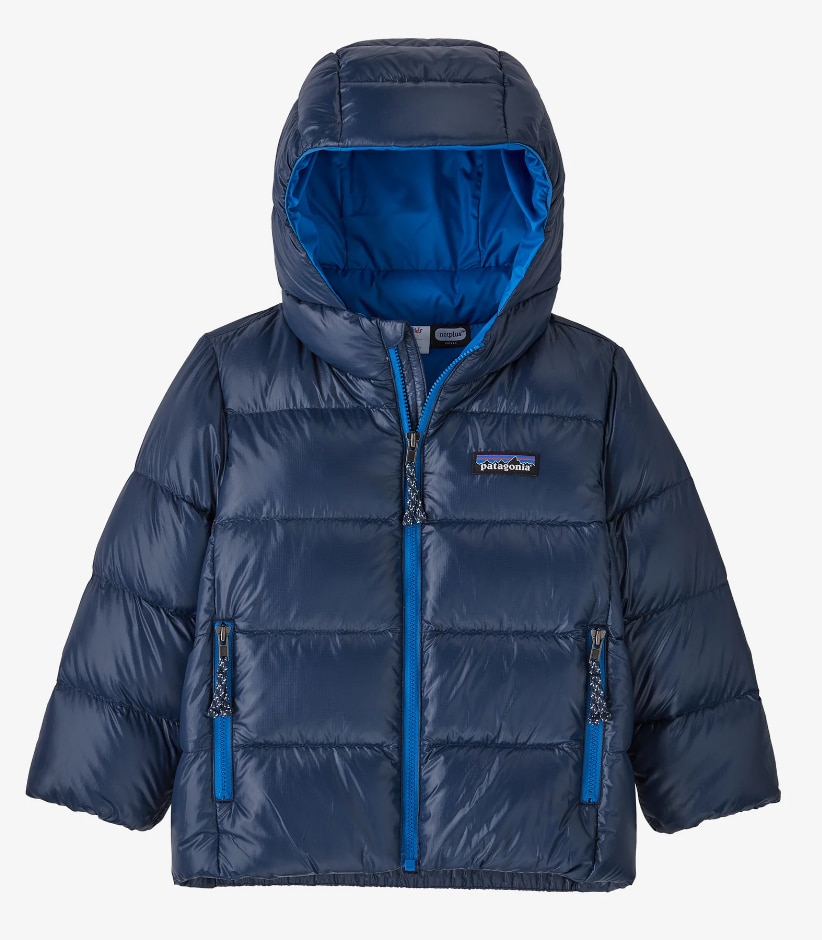 Patagonia Baby Hi-Loft Down Sweater Hoody<br>Bestselger! Varm, behagelig!