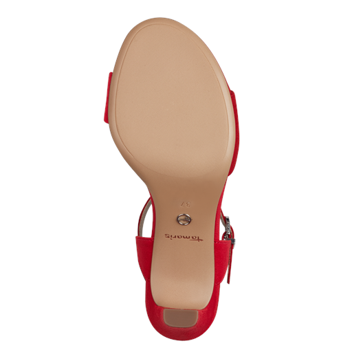 Tamaris Højhælede Sandaler, Red, 39