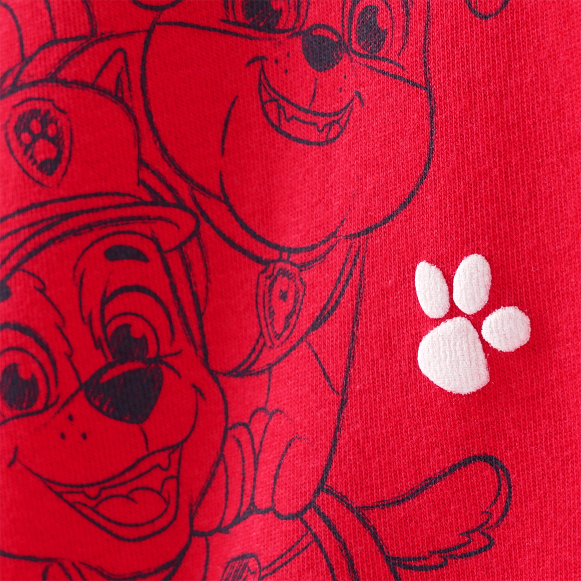 Topolino PAW Patrol Sweatshirt mit Print rot