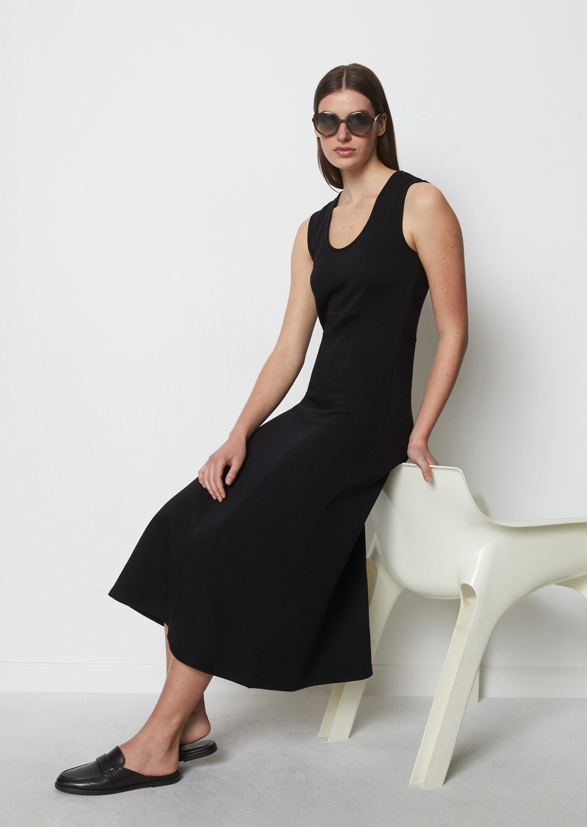 Jerseykleid A-Shapeaus Interlock-Qualität