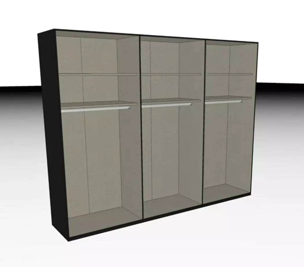 Schwebetürenschrank Scale 300 x 236 cm