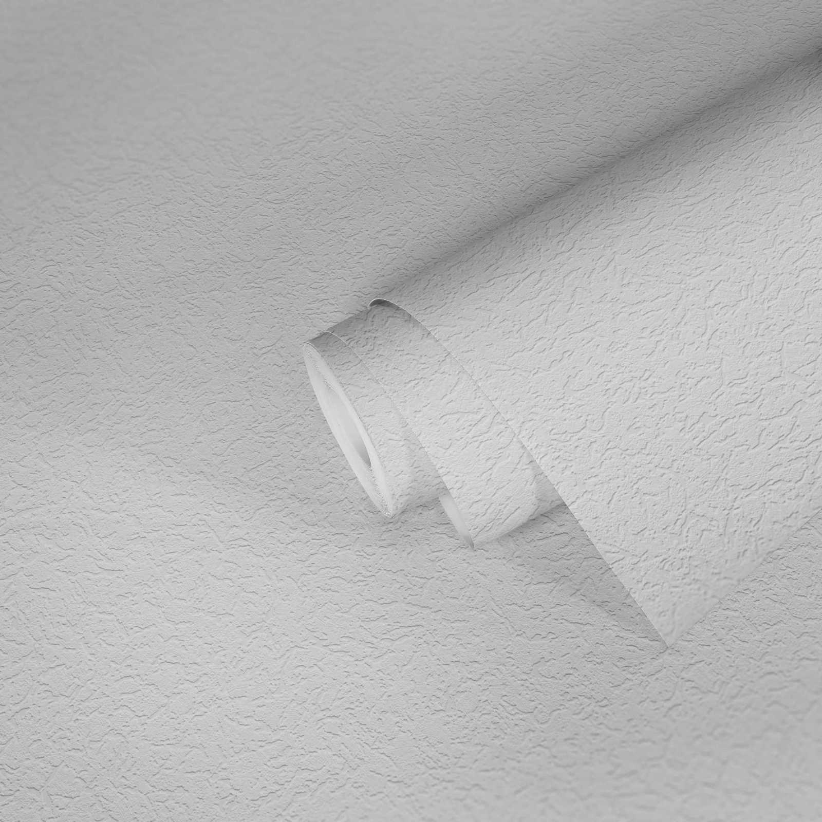 Papiertapete SIMPLY WHITE- weiß - 10 Meter