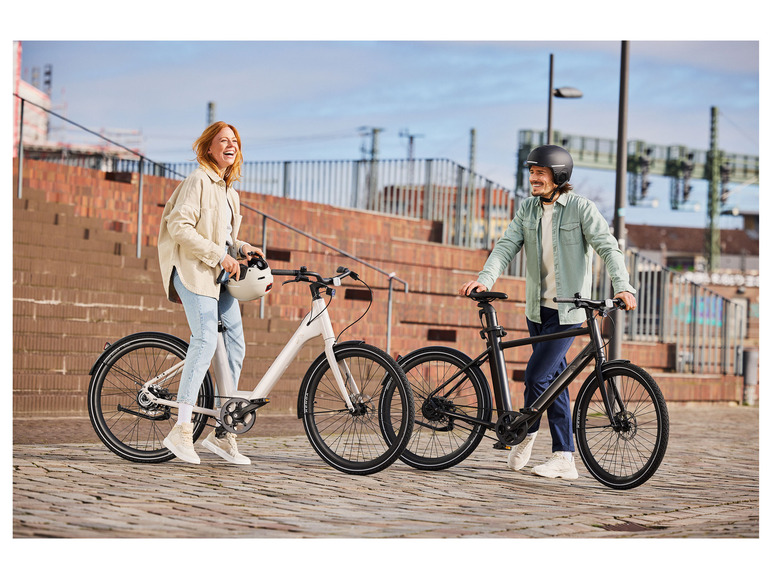 Urban elektrische fiets 1.0 X zwart