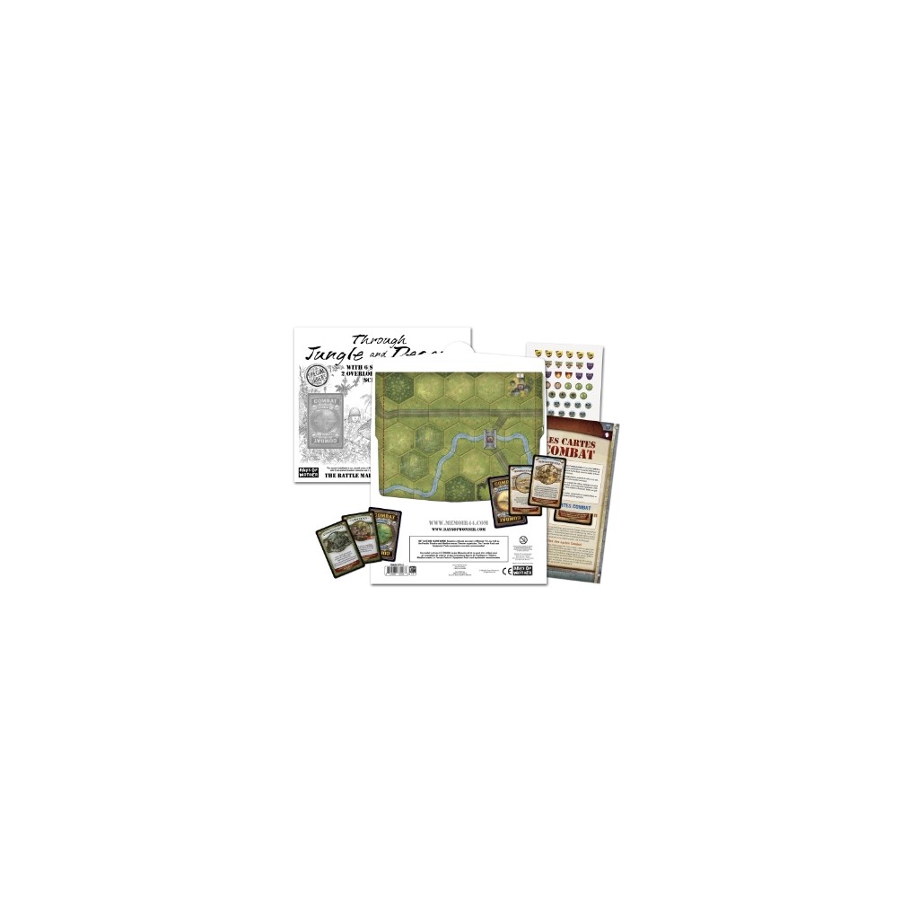 Memoire 44 - Battle Maps - Dans la Jungle et le Désert