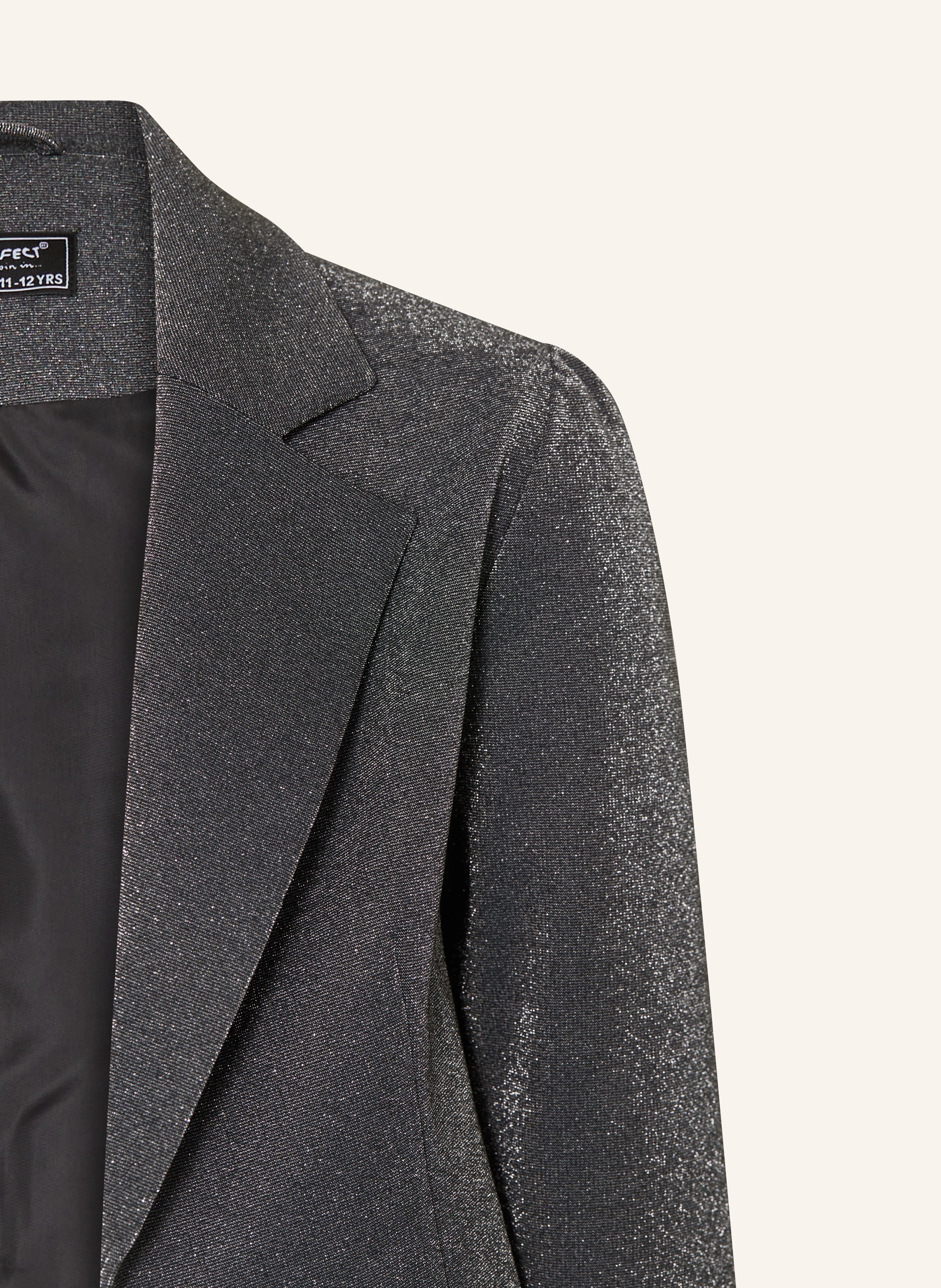 BLUE EFFECT Cropped-Blazer mit Glitzergarn