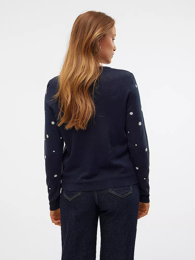 VERO MODA Pullover  VMSNOWY DEER dunkelblau