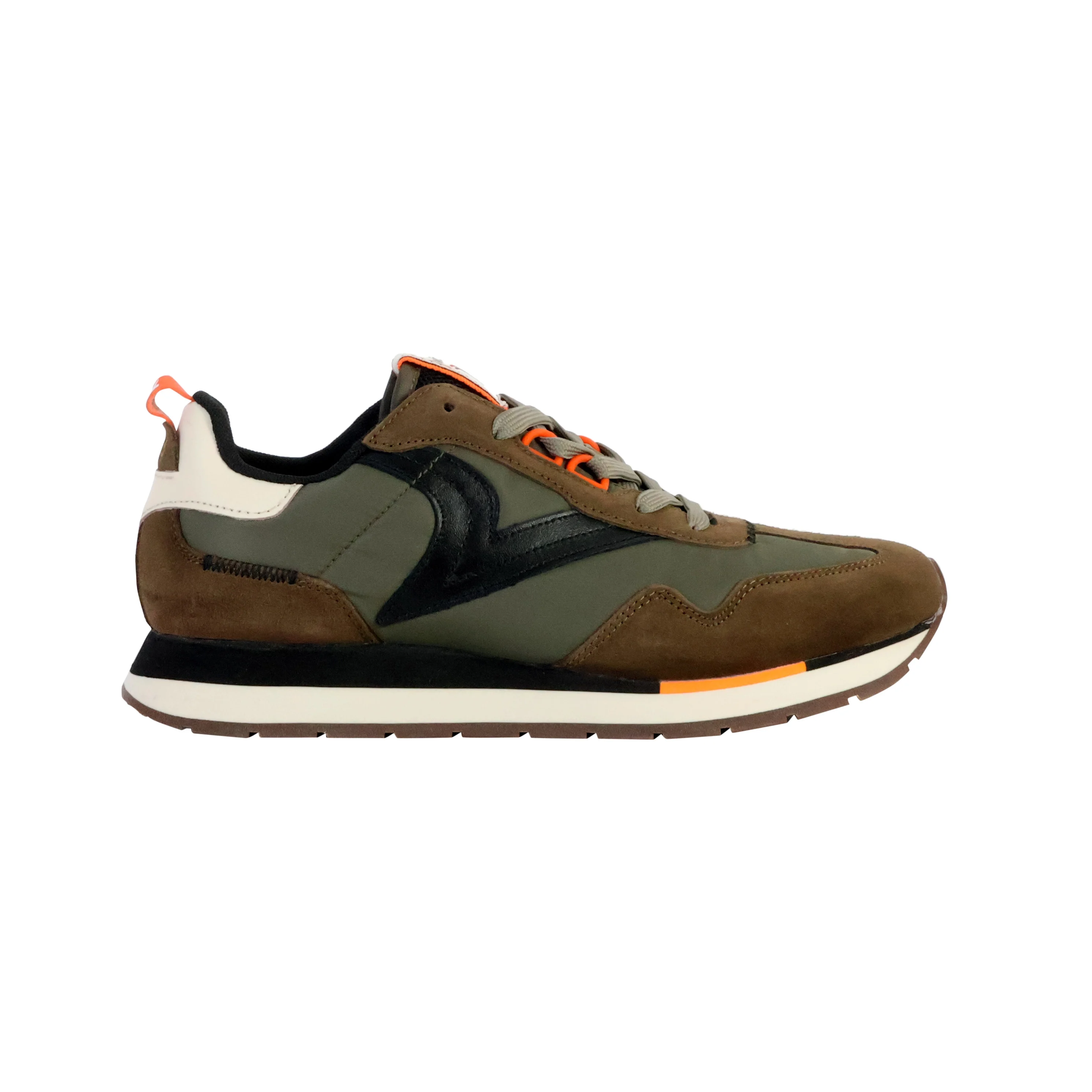 Basket cuir | Kaki