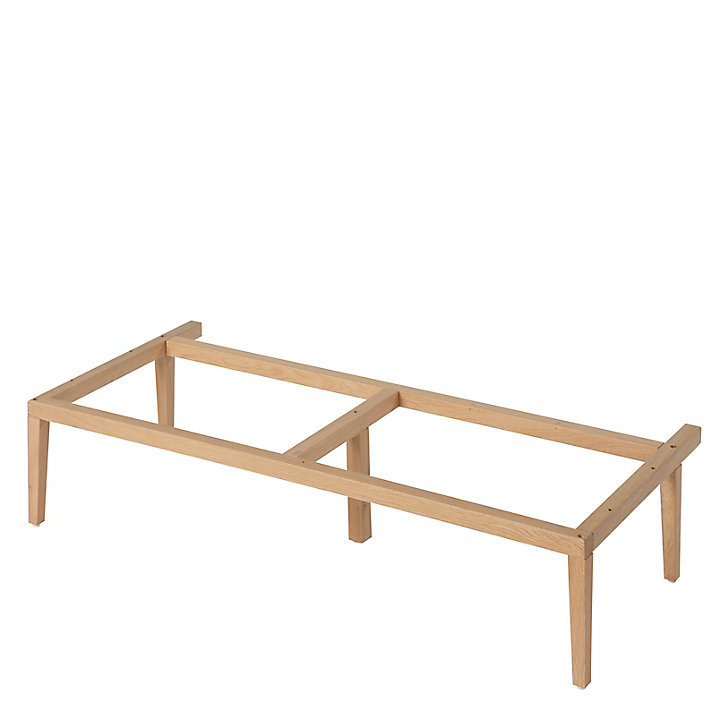 Pieds en chêne pour meuble sous-vasque GoodHome Avela 100 cm